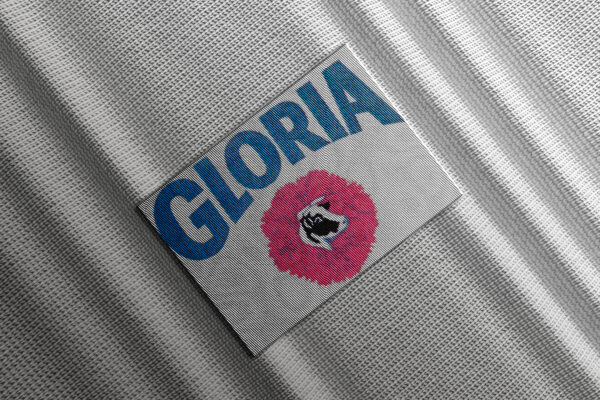 Logo bordado de Leche Gloria