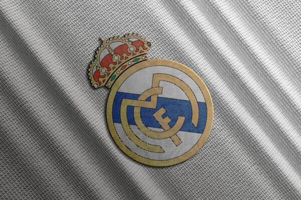Logo bordado del Real Madrid